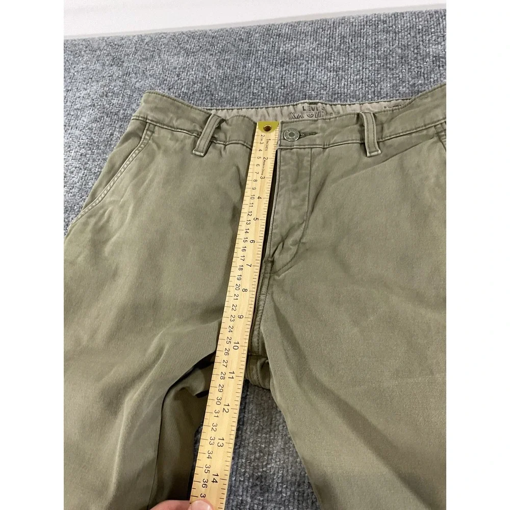 Levi s XX Chino Standard Taper Pants 31x30 Men s Khaki Stretch Casual Chino
